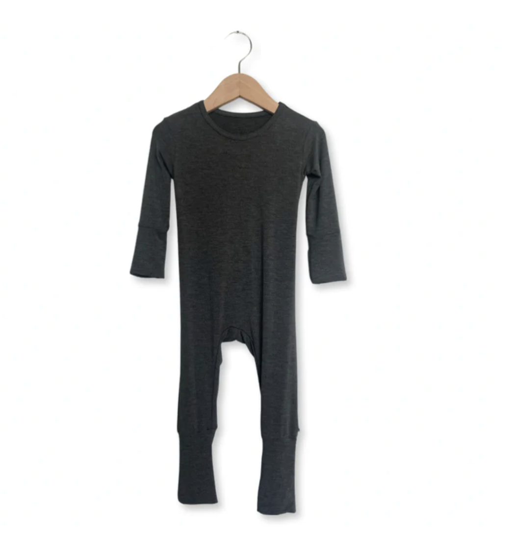 Charcoal At Your Leisure Essential Adult Romper