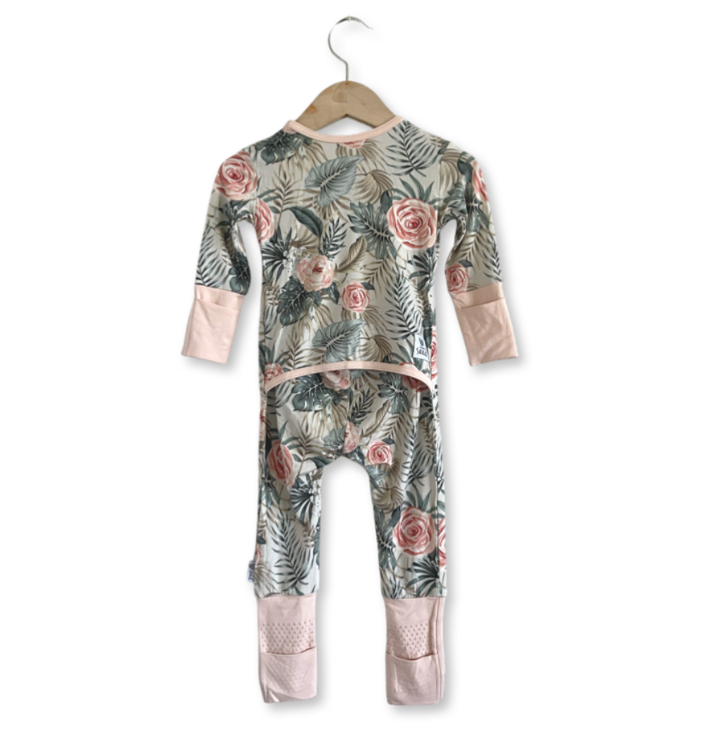 Peony Tropic At Your Leisure Essential Adult Romper