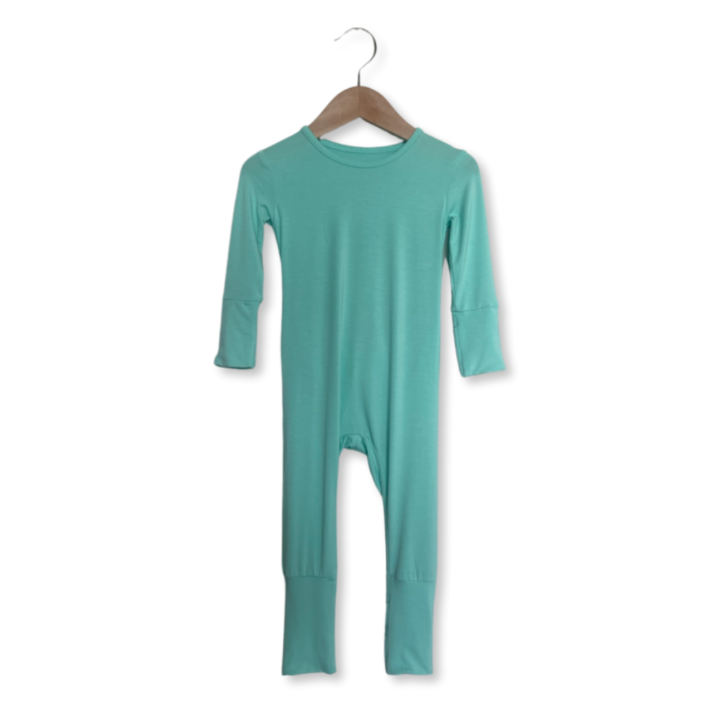 Turquoise Kid's Day to Night Romper