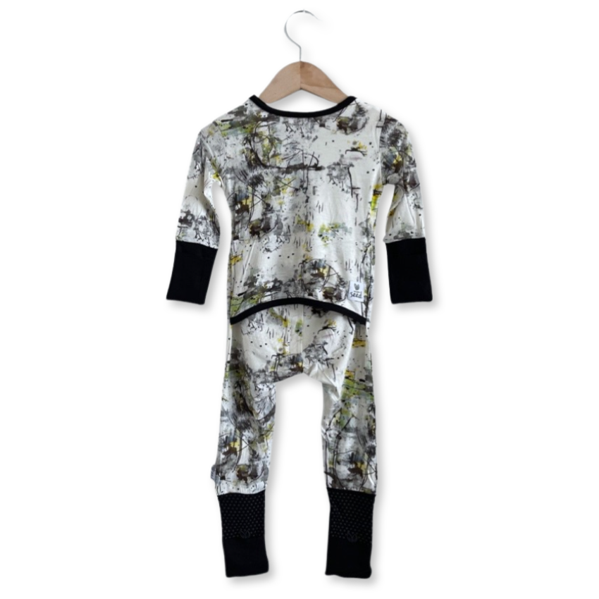 Caden & Crew Color Art for Autism Day to Night Romper