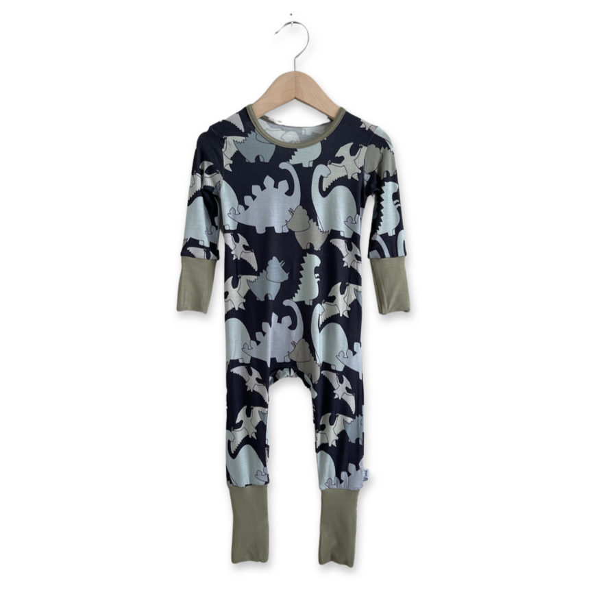 Dino Kid's Day to Night Romper