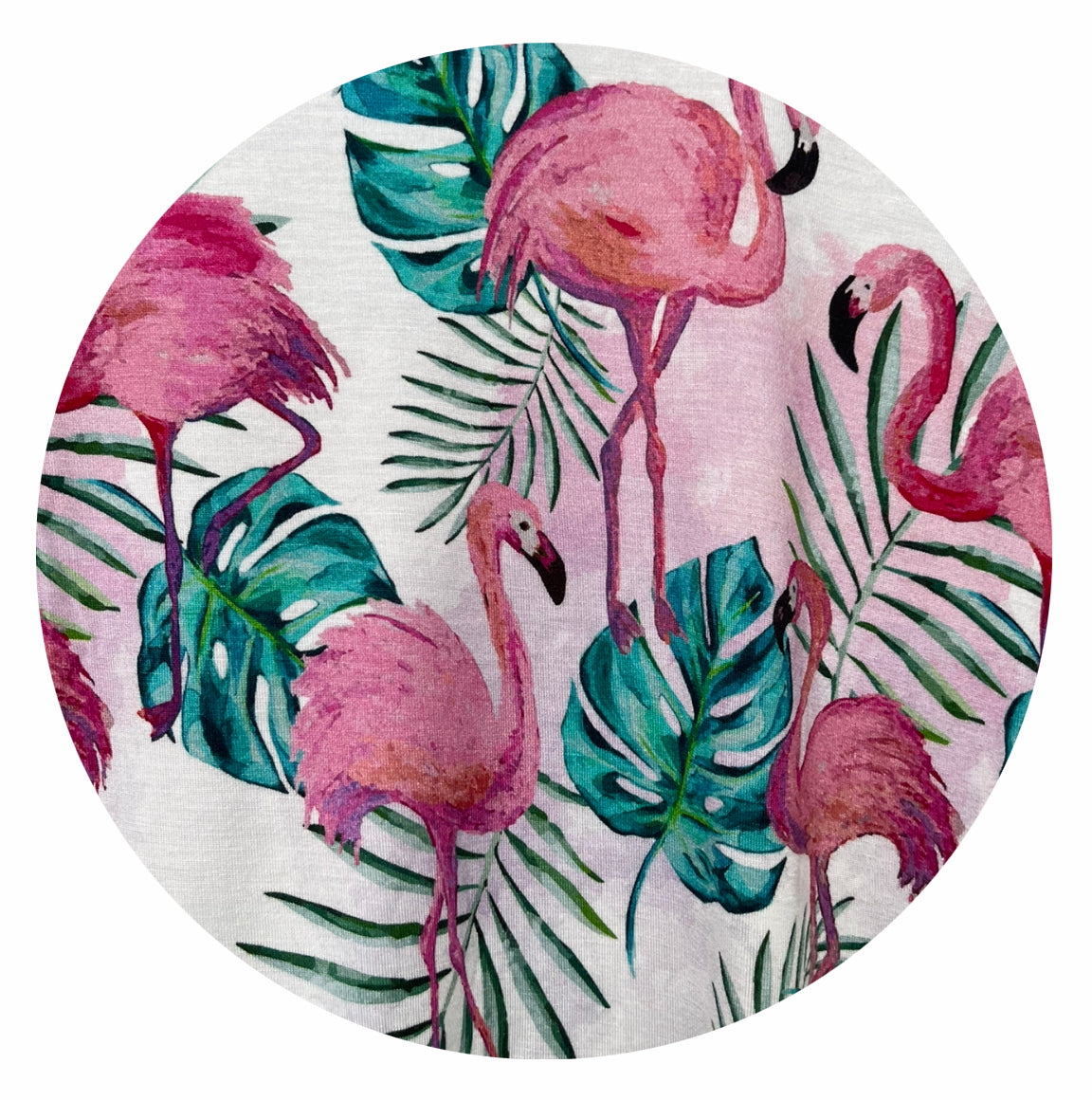 Flamingo with Pebbles At Your Leisure Essential Adult Romper