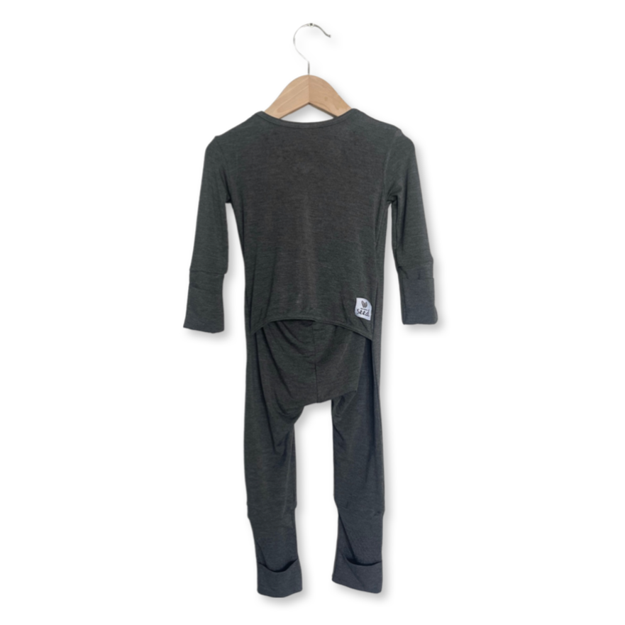 Charcoal Day to Night Romper