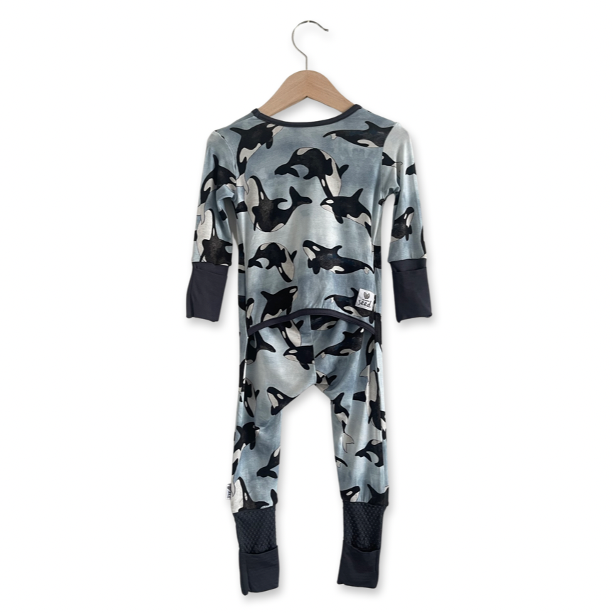 Save the Whales Day to Night Romper